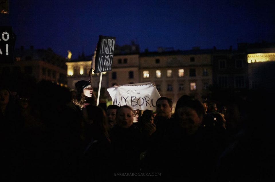Ogólnopolski Strajk Kobiet #czarnyponiedziałek #czarnyprotest
